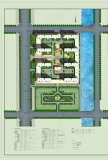 总图 平面图 规划设计总平面图片