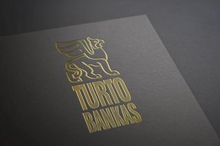 深色背景金色logo样机展示图片