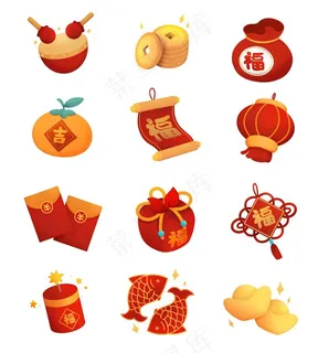 新年图标图片 新年图标图片