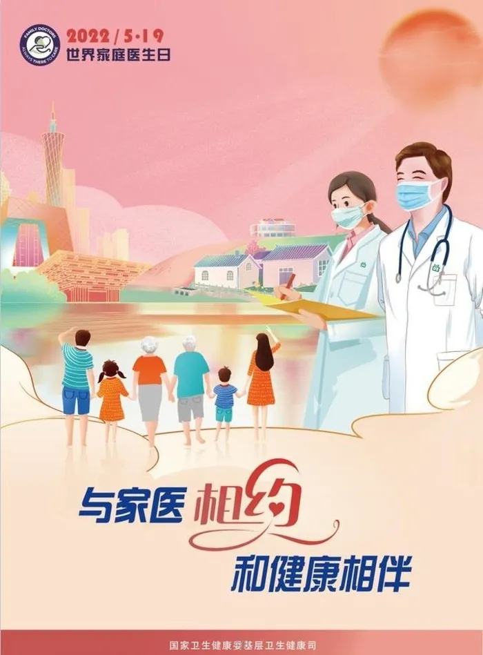 2022世界家庭医生日海报图片(4000x6000)psd模版下载