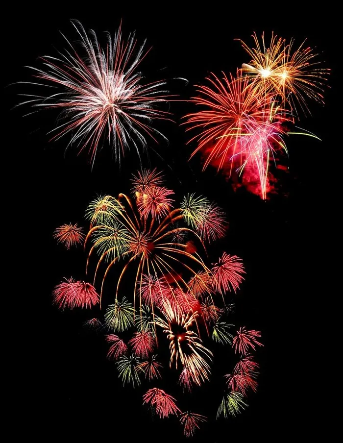 烟花礼花晚会背景素材图片(4724x6299)psd模版下载