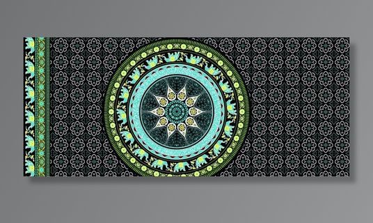 手绘花  女装 数码 印花图片