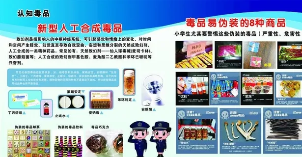 禁毒展板图片
