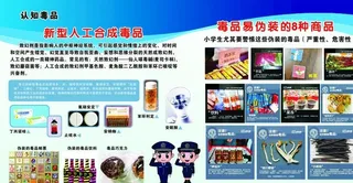 禁毒展板图片