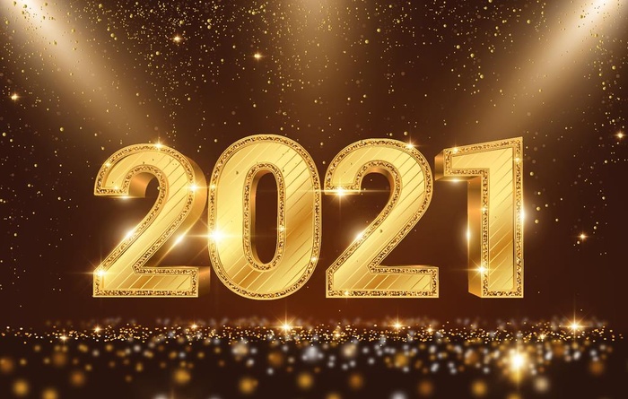 2021金色字体图片ai矢量模版下载