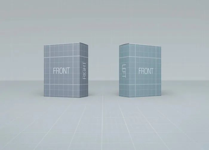 各种盒子样机图片(3200x2400)psd模版下载