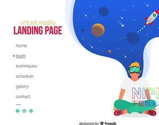 vr网页ui设计图片