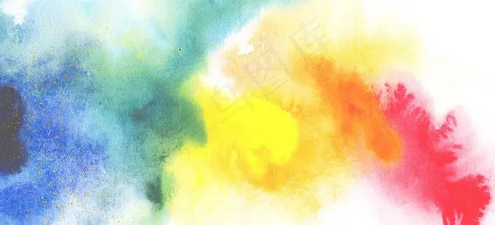 水彩晕染背景素材图片 水彩晕染背景素材图片