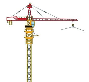卡通塔吊图片