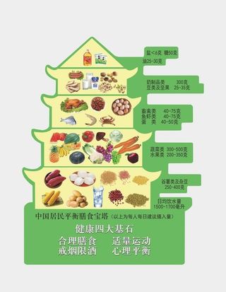 膳食宝塔图片