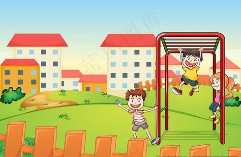 卡通儿童插画图片