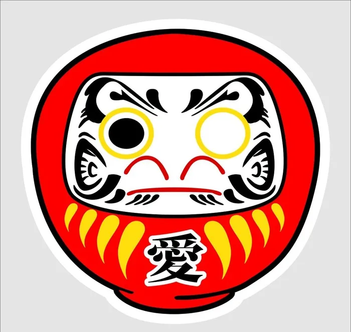 达摩图片cdr矢量模版下载