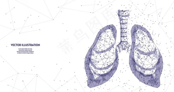 科技肺部图片