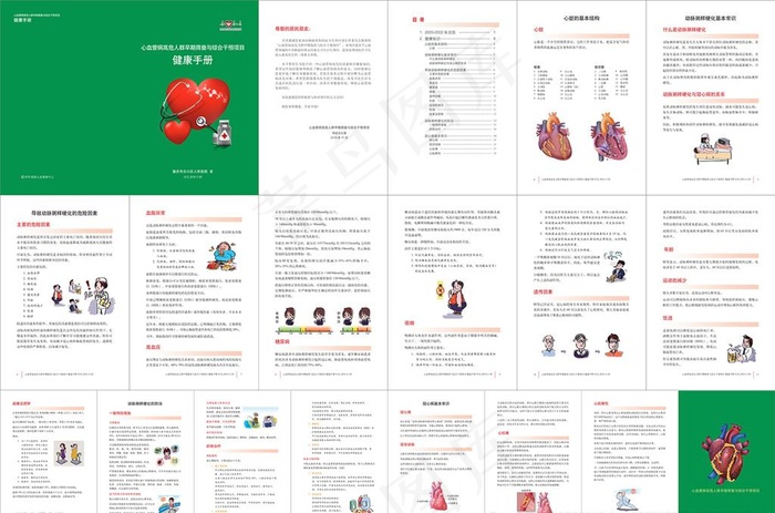 心血管病高危人群健康手册图片