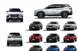 北京现代2021途胜L抠图图片