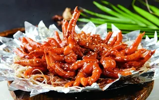 香粉黑椒凤爪图片