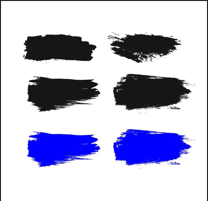 笔刷图片cdr矢量模版下载