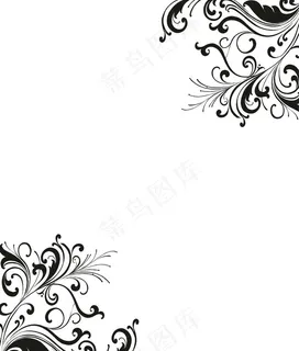 底纹对角花图片