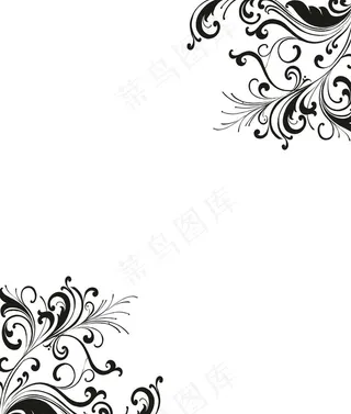 底纹对角花图片