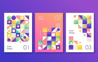 几何图形成套封面图片