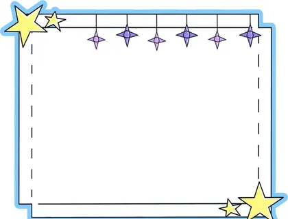 卡通边框  图片