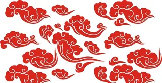 祥云矢量图片