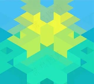 万花筒几何背景图片