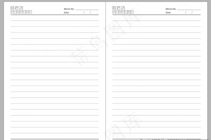 笔记本记录本设计图片cdr矢量模版下载