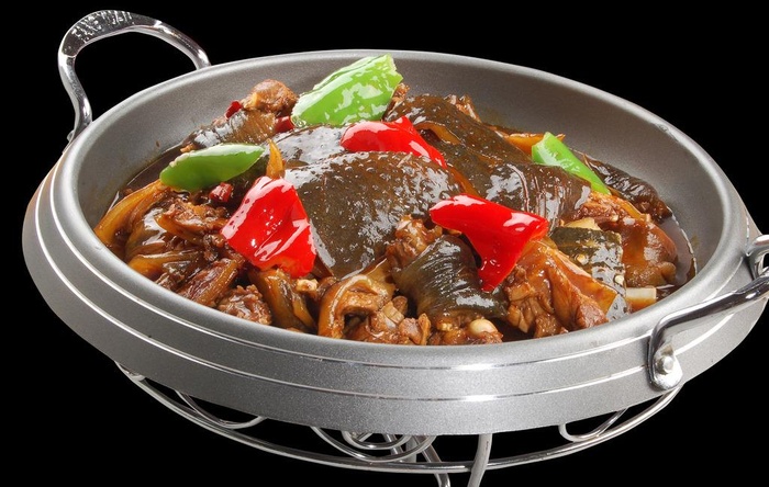 甲鱼焖公鸡图片