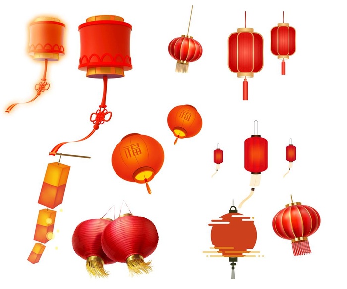 灯笼图片(6465x5580)psd模版下载