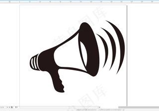 喇叭扩音器图片
