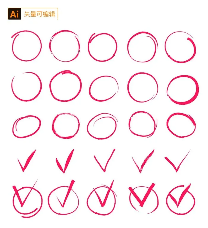 手绘标记图片