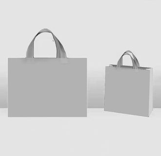 手提包装袋样机效果图图片