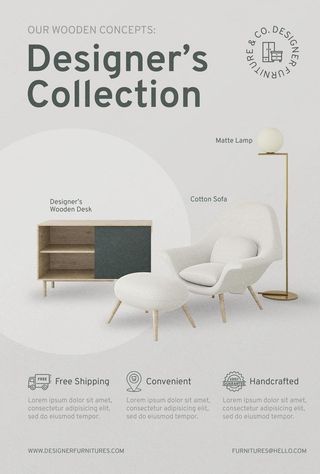 家具商业海报广告海报图片