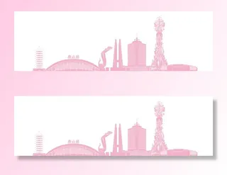 唐山元素矢量图片