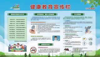 健康教育第四期宣传栏图片