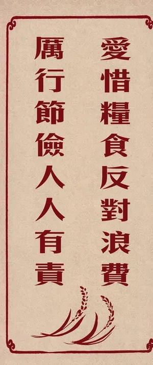 50年代食堂标语图片