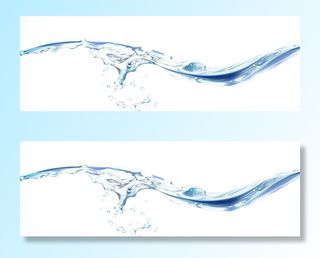 水 素材  飘逸 透明 图片