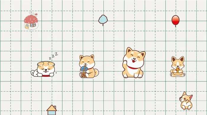 柴犬桌布图片