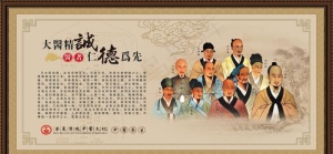中医文化展板 古代名医图片