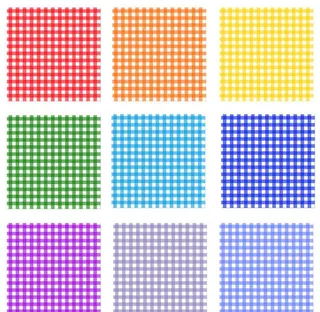 北欧七彩方格 图片