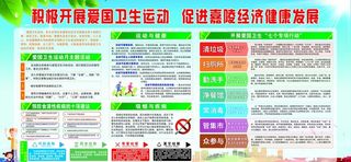 爱国卫生运动宣传栏图片