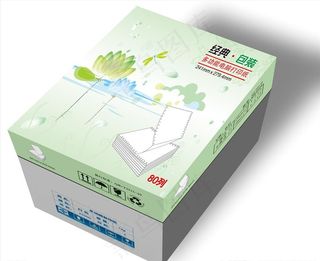 打印纸(伸开图)图片