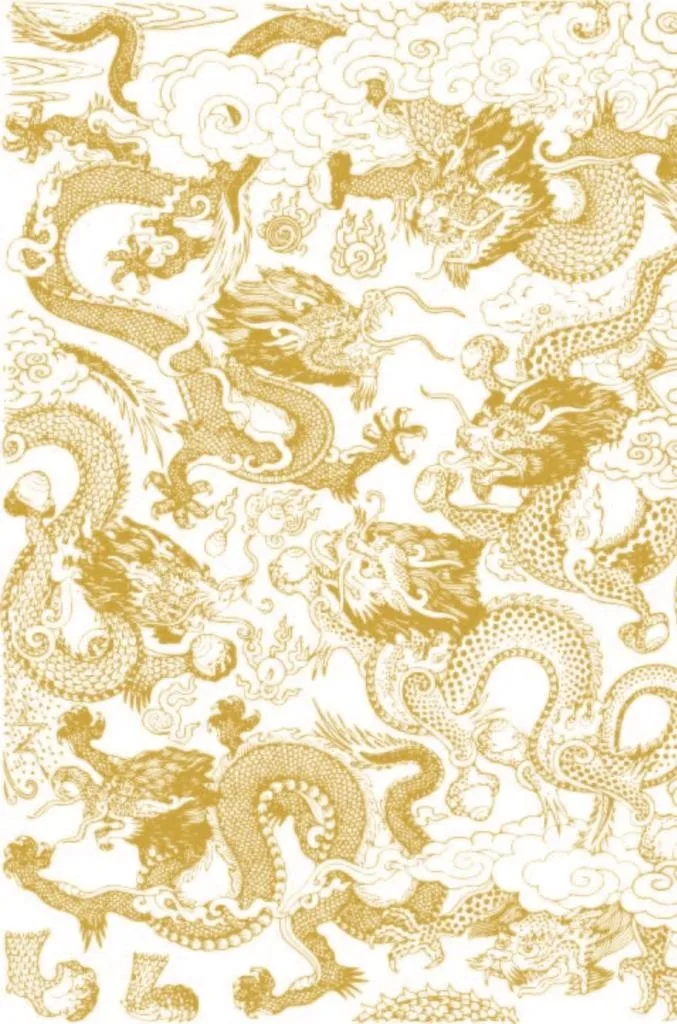 龙纹图片ai矢量模版下载