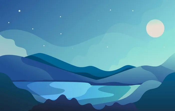 矢量山峦背景 图片ai矢量模版下载