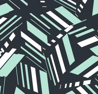 几何抽象印花图片