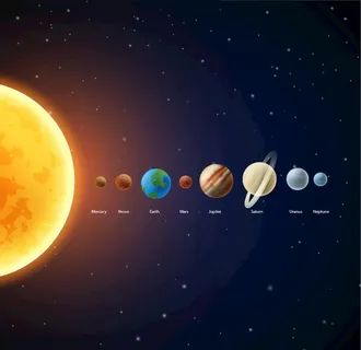太阳系行星图片