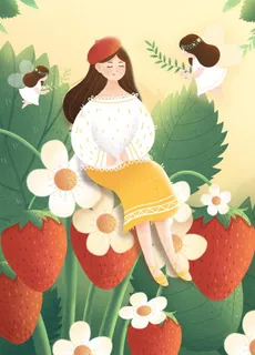 水果插画图片 水果插画图片