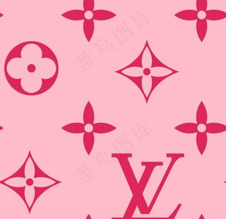 LV印花图片