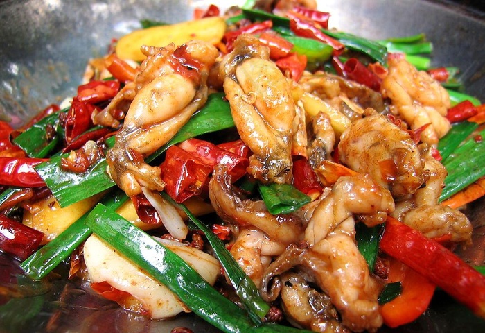 干锅田鸡图片